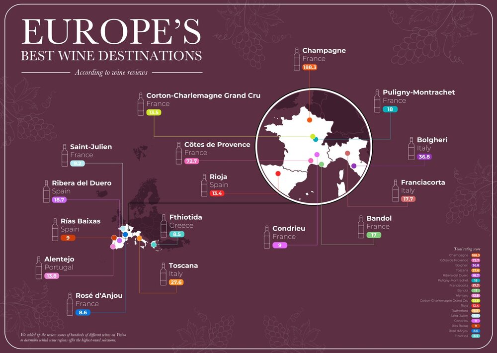 THE WORLD’S BEST WINE DESTINATIONS