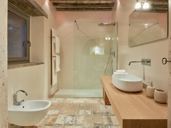 Guest annexe shower room