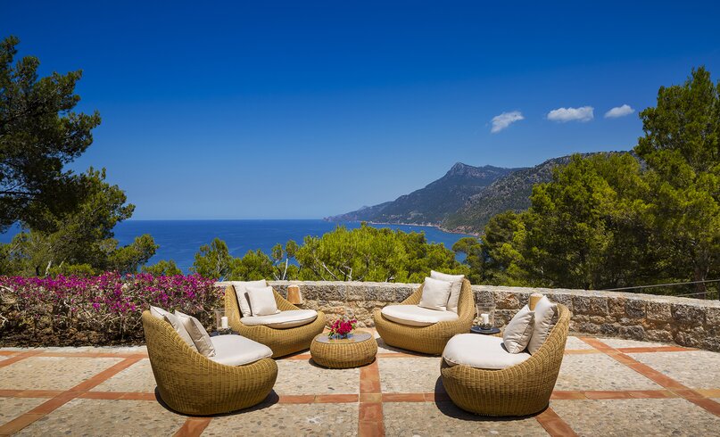Take your pick from a selection of relaxing seating areas