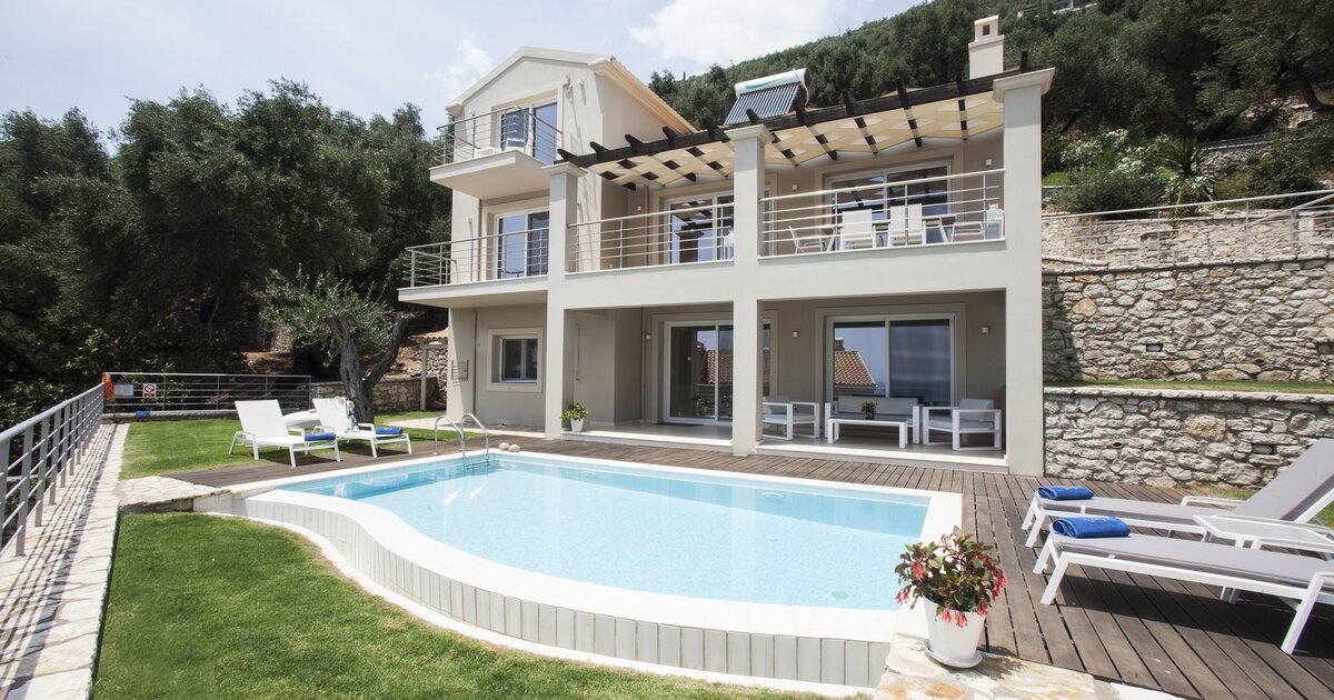Odysseus A CV Villas Property To Rent In Kaminaki & Agni, Corfu, Greece