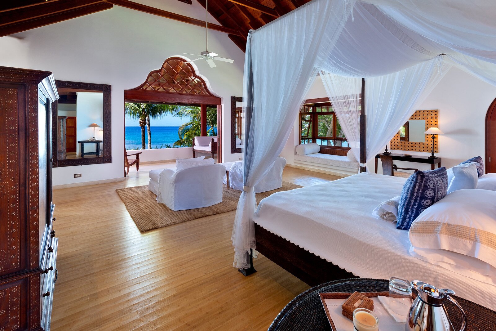 Wake up to wonderful sea views.