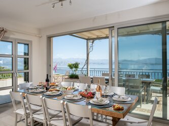 Kitchen and dining area