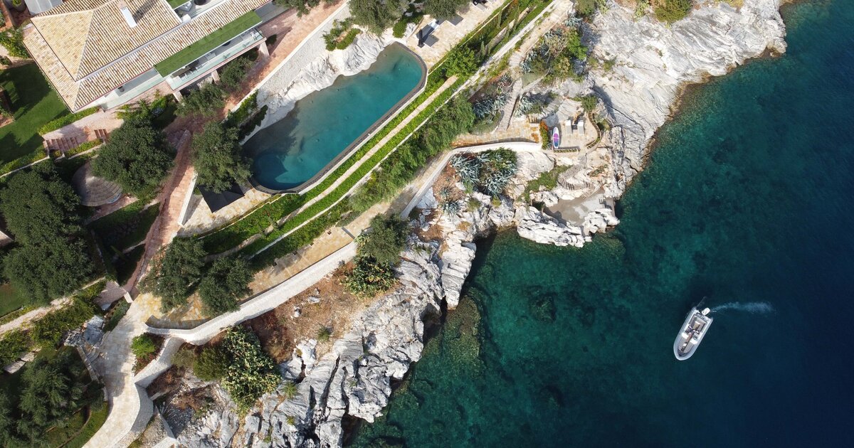 Villa Lana A CV Villas Property To Rent In Kaminaki & Agni, Corfu, Greece