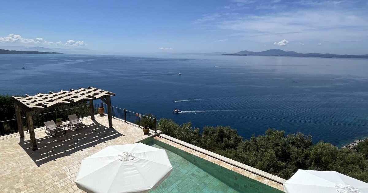 Villa Ioni A CV Villas Property To Rent In Kaminaki & Agni, Corfu, Greece