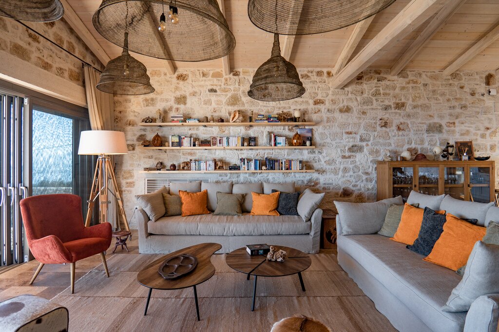 Open plan living/dining and kitchen area
